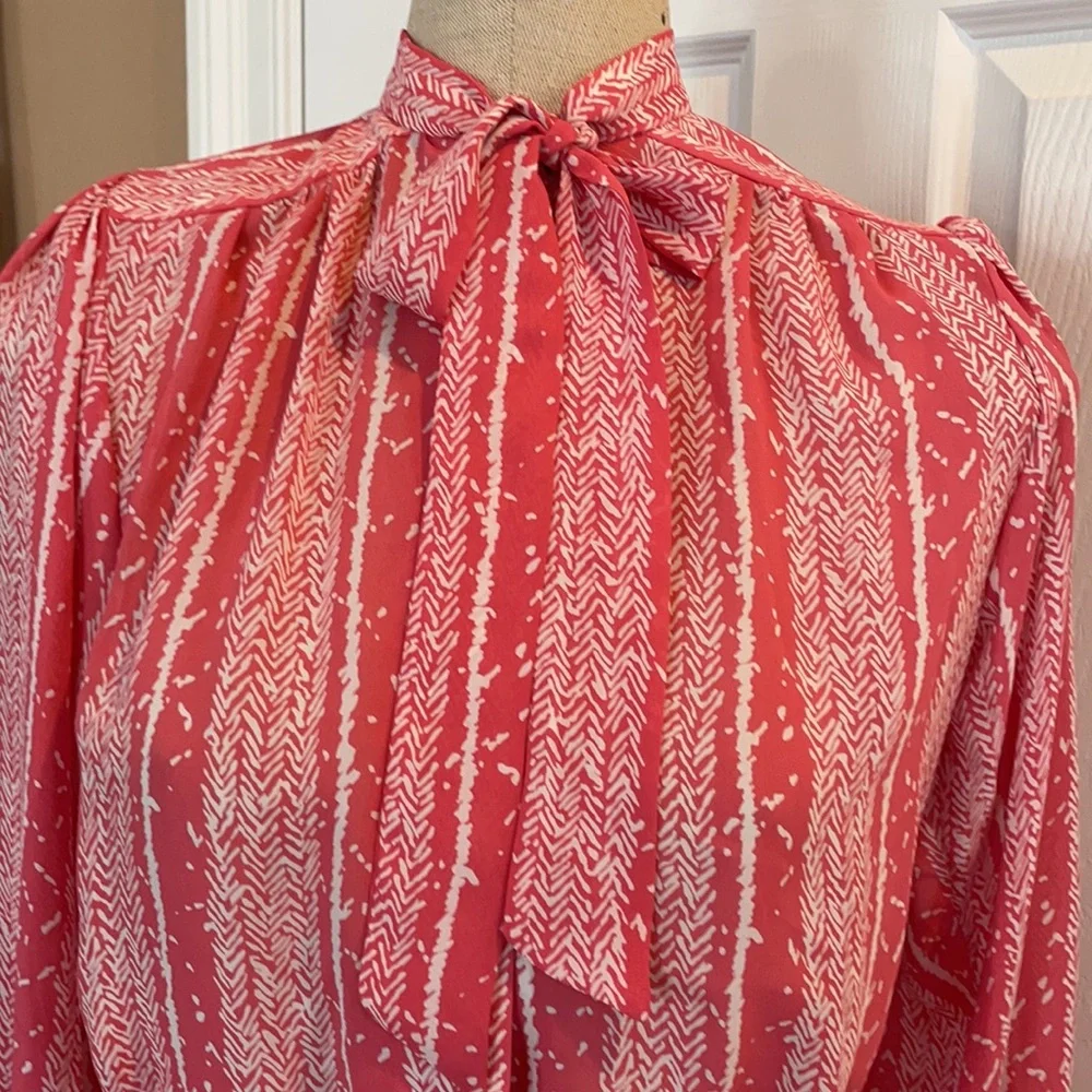 Vintage 1980s BGB limited petites 4 matching 2 pc Skirt blouse set pink nwts